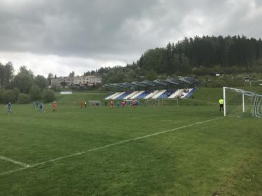 Starší žáci výhrou v České Třebové 8:0 potvrdili první místo v tabulce KP! Skóre 136:12!
