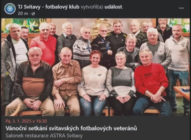 Tradin vnon setkn fotbalovch vetern